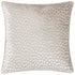 Lanzo Cut Velvet Piped Cushion Moonbeam